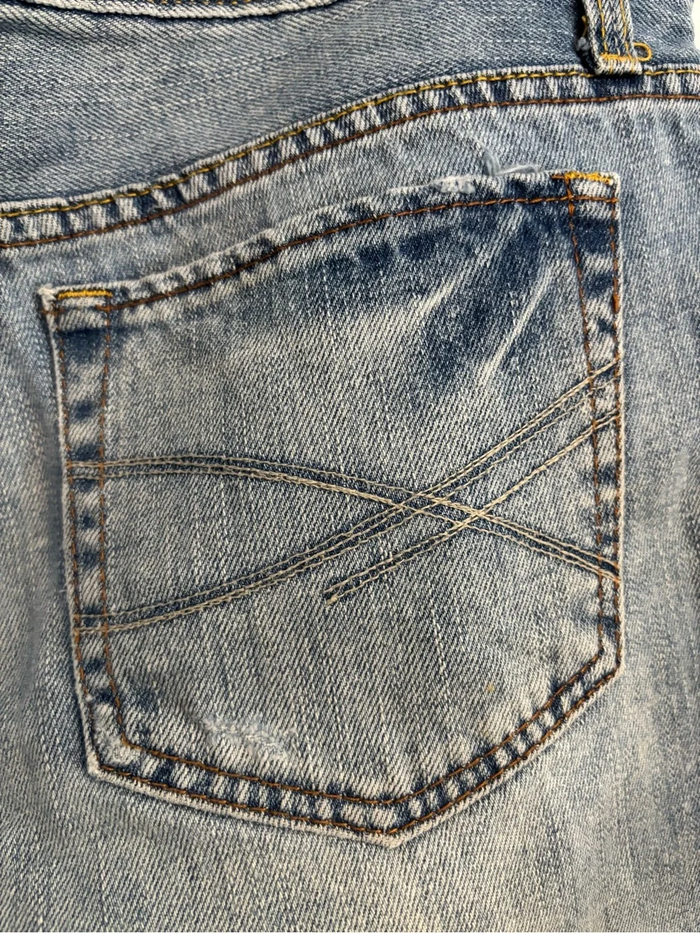 Aeropostale Rolled-Hem Denim Shorts
